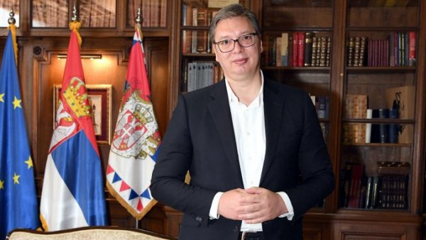 ДИЈАЛОГ БЕОГРАДA И ПРИШТИНЕ: Председник Вучић учествује на видео конференцији