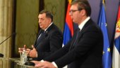 DODIK: Ukazali Vučiću na dvostruke aršine međunarodne zajednice