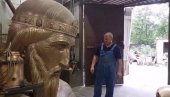 VISOK ČAK 23 METRA! Pogledajte kako izgleda spomenik Stefanu Nemanji (VIDEO)