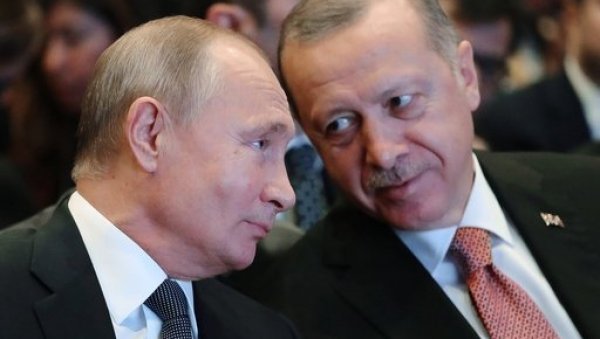 ЕРДОГАН ХВАЛИ ПУТИНА: После недавних комплимената на рачун турског председника, ни он није остао дужан свом руском колеги
