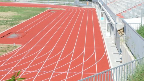 НОВИ ДОМ КРАЉИЦЕ СПОРТОВА: Завршна фаза реконструкције атлетског стадиона у Краљеву