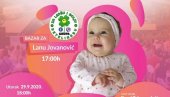 SRCEM I MUZIKOM ZA DETELINARU: Humanitarna manifestacija za lečenje malene Lane