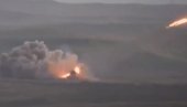 KAVKAZ GORI - SNAGE NAGORNO-KARABAHA UZVRATILE UDARAC: Uništen azerbejdžanski teški raketni lanser TOS-1A! (VIDEO)