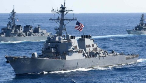 ЗВЕЦКАЊЕ ОРУЖЈЕМ: Америка формира Атлантску флоту за супротстављање Русији