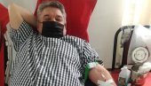 DAO KRV 62 PUTA Dejan Novaković iz Jagodine do sada dao 31 litar krvi