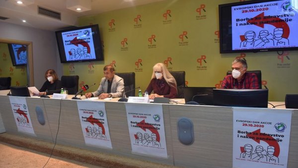 ЛЕКАРИМА АПЛАУЗ НЕДОВОЉАН: У црногорско здравство се годинама не улаже довољно, са епидемијом ковид 19 испливала рањивост система