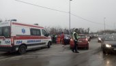 SAOBRAĆAJKA U ŠAPCU: Nema povređenih, automobili uništeni (FOTO)