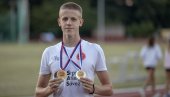 MALI PRINC SRPSKE KRALJICE SPORTOVA: Trinaestogodišnji Zrenjaninac Justin Cvetkov pomera granice vrhunske atletike