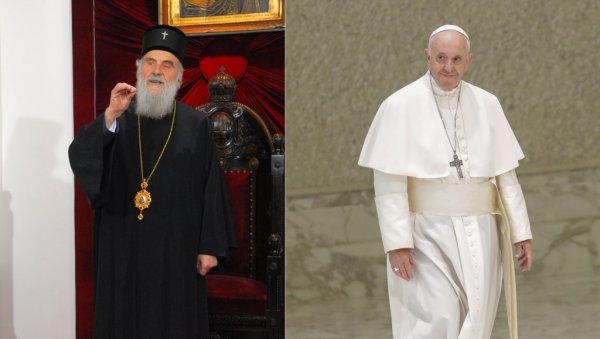 ПАПА О ИРИНЕЈУ: Покојни патријарх је био човек вере и дијалога