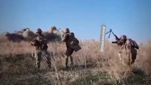LUDI SNIMAK SA RATIŠTA: Azerski vojnici se snimali za Tik-tok, a onda je grunula granata! (VIDEO)