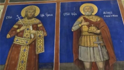 ВРАЋАЈУ СЕ СТАРА ИМЕНА СВЕЦИМА: Одлука министарства у Скопљу да фреске у Осоговском манастиру доведе у првобитно стање