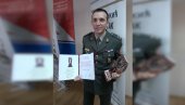 ŽIVOT UZ ATLETIKU: Poručnik VS Goran Čegar  dobitnik Spartakove nagrade za 2020. godinu