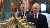 PUTIN NA LITURGIJU U HRAMU IZ 13. VEKA: Ovako ruski predsednik slavi Božić