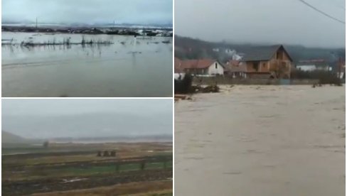 POPLAVE NA KOSOVU I METOHIJI: U Kamenici bujica odnela most, evakuisana sela (VIDEO)