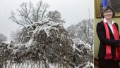 ЗИМСКА ПРИЧА: Амбасадорку обрадовао први снег