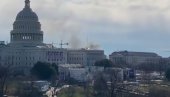 DRAMA U VAŠINGTONU: Iz zgrade Kapitola kulja dim, dojave o sigurnosnoj pretnji (VIDEO)