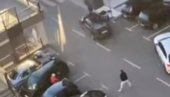 SNIMAK NAPADA NA BUBU KORELIJA: Čuli se pucnji, ljudi bežali sa ulice (VIDEO)