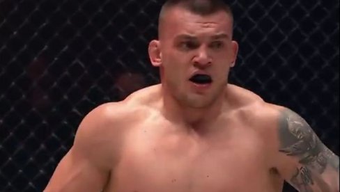 SRBIN JE STRAH I TREPET MMA: Darko Stošić u prvoj rundi nokautirao rivala, sudija spasao Brazilca teških povreda (VIDEO)