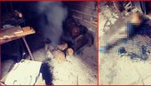 UŽASAVAJUĆA SCENA U PRNJAVORU: Starca zahvatio plamen u sušnici za meso, spržen po celom telu (UZNEMIRUJUĆI FOTO)