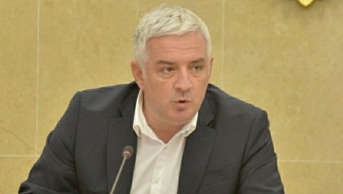 ČELNIK ANB DA BUDE BEZ MRLJE: Poslanik NSD Jovan Vučurović na Sednici Odbora za bezbednost Skupštine Crne Gore