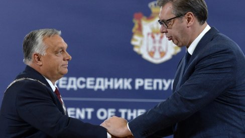 СРБИЈА НЕЋЕ СТАТИ! Орбан честитао Вучићу победу на изборима