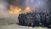ХАОС У ТБИЛИСИЈУ: Насилан окршај полиције и демонстраната на протесту
