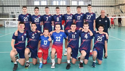 CRNJANSKI ŠAMPION: Odbojkaško prvenstvo Srbije za pionire