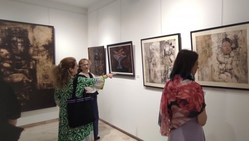 ВОЗАРЕВИЋ У ХРАМУ НАДРЕАЛИЗМА: Изложба слика и цртежа у Модерној галерији у Ваљеву