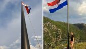 DRAMA U KOMŠILUKU: Pušteni ljudi koji su skinuli hrvatsku zastavu sa brda kod Knina