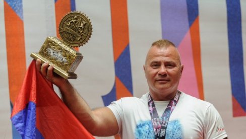 ЖИКА СЕ ИГРА РЕКОРДИМА: Живорад Марковић освојио две златне медаље на Светском купу у дизању тегова у Русији