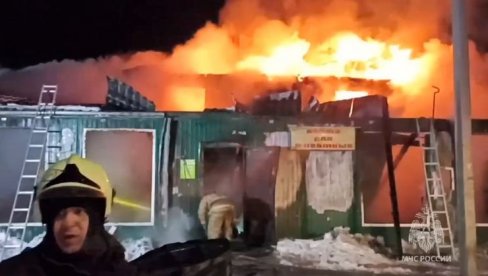 TRAGEDIJA U RUSIJI: U požaru poginulo sedam osoba, među njima i četvoro dece