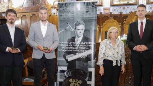 PRIZNANJE MLADIM I TALENTOVANIM LJUDIMA: U Subotici dodeljene nagrade Dr Ferenc Bodrogvari