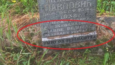 СПОМЕНИК У ЛОЗНИЦИ СА МРАЧНОМ ПОРУКОМ: Живојин је умро пре 85 година, а натпис на гробу опомиње због чега је изгубио живот