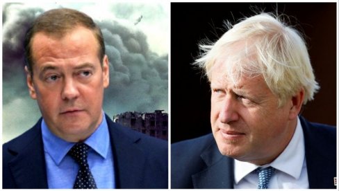 DŽONSON JE BUDALA U PENZIJI, MORA NA PSIHIJATRIJU: Medvedev oštro odgovorio bivšem premijeru Britanije