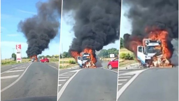ДВОЈЕ МАЛЕ ДЕЦЕ ОСТАЛО БЕЗ ОЦА: Трагична судбина возача (37) који је изгорео у аутомобилу код Суботице (ВИДЕО)