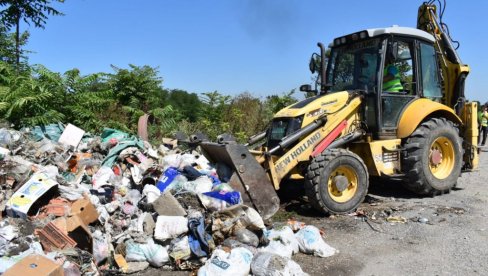 Општина Лазаревац уз подршку Министарства уклања све дивље депоније на својој територији