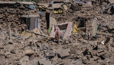 SCENE APOKALIPSE U MAROKU: Suze nad ruševinama u Al Hauzu