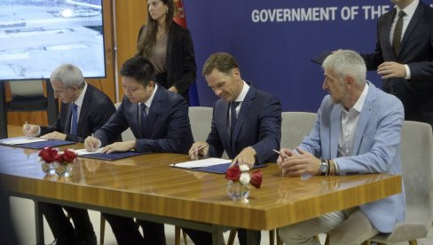ЈОШ ЈЕДАН КОРАК КА РЕАЛИЗАЦИЈИ ВЕЛИКОГ ПРОЈЕКТА: Потписан Споразум за пројектовање и изградњу депоа на Макишу за београдски метро