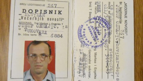 DAN KADA JE UBIJEN NOVINAR VEČERNJIH NOVOSTI: Pre 32 godine u Vukovaru je nastradao Jusuf Čehajić
