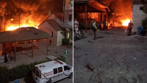 HOROR U GAZI: Više od 500 poginulih u napada na bolnicu, stotine pod ruševinama, mrtvi na sve strane (FOTO/VIDEO)