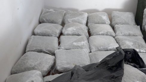 AKCIJA POLICIJE U BEOGRADU: Uhapšen sa 34 kg marihuane