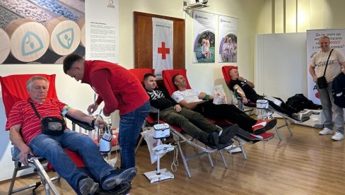 HUMANI NEGOTINCI: Dobrovoljni davaoci donirali 58 jedinica krvi