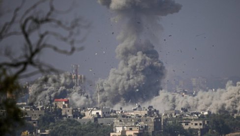ГАЂАЛИ У БЛИЗИНИ БОЛНИЦЕ ПУНЕ РАЊЕНИКА: Израелски авиони гранатирали командно место Хамаса?