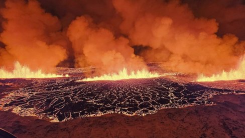 СНИМЦИ КОЈИ ОДУЗИМАЈУ ДАХ: Погледајте ерупцију вулкана на Исланду која је шокирала свет (ВИДЕО)