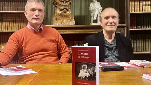 KIR JANJA KLASIK ZA SVA VREMENA: Institut za Slavistiku u Parizu započeo novu ediciju štampanjem prevoda klasika sa Kir Janjom Jovana Steri