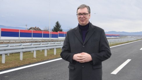 SUTRA TAČNO U PODNE: Predsednik najavio otvaranje brze saobraćajnice Lajkovac‒Divci (FOTO/VIDEO)