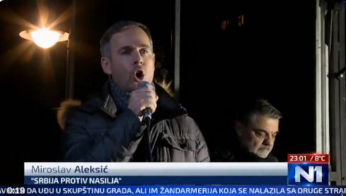 DA SE NE ZABORAVI: Na nasilno zauzimanje Skupštine Beograda pozvao opozicionar iz - Trstenika (VIDEO)
