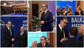 PANEL-DISKUSIJA LIDERA U SKOPLJU: Vučić govori o ekonomiji, Kurti provocira (FOTO/VIDEO)