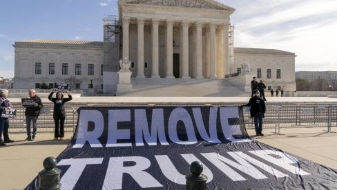 СУД ВАГА ТРАМПОВУ КАНДИДАТУРУ: Врховни суд САД разматра да ли лидер републиканаца треба да остане на гласачком листићу у Колораду