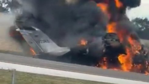SUDAR AVIONA I AUTOMOBILA: Avio nesreća na Floridi (VIDEO)